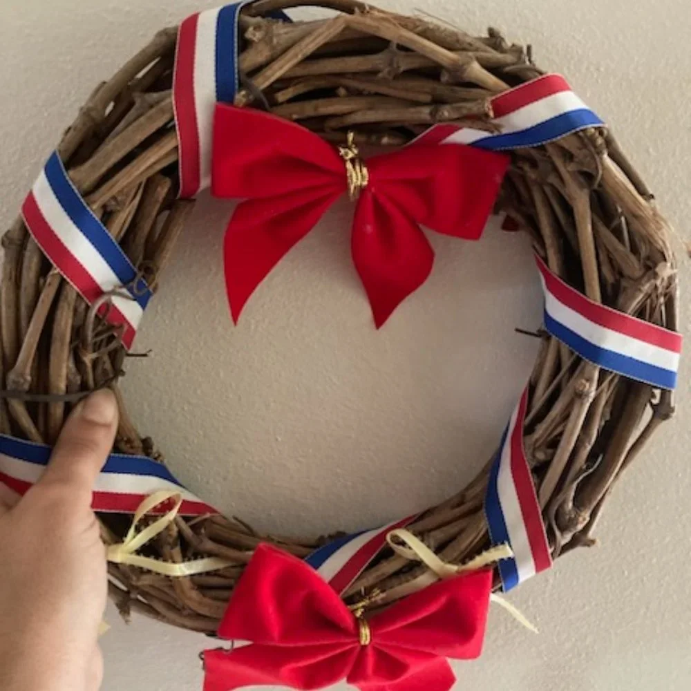 5/20 🔴4 Th Of July Wreath Handmade